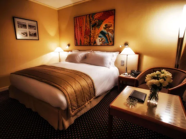 غرفة بسرير كينج بإطلالة على الحديقة، Sofitel Algiers Hamma Garden 4/7