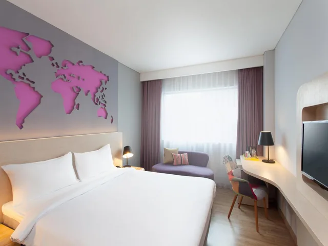 غرفة سوبيريور بسرير كوين، Ibis Styles Jakarta Airport 2/6