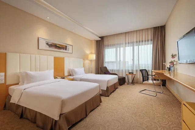 غرفة بزنس بسريرين منفصلين، ZTG Grand Hotel Airport Hangzhou 3/6