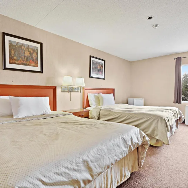 غرفة بسرير كينج وسريرين كوين، Niagara Lodge Suites 5/10