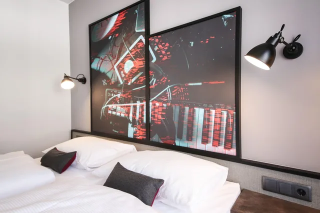 1 Bedroom, Rock, Premium, Double Bed، arte Hotel Wien Stadthalle 9/10