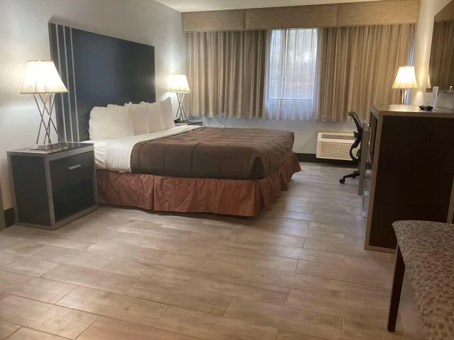 غرفة بسرير كينج يُسمح فيها بالحيوانات الأليفة، Best Western Plus Reading Inn & Suites 3/4
