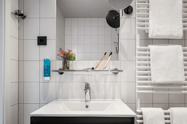 غرفة مزدوجة قياسية، Hotel AMANO Dusseldorf 5/7