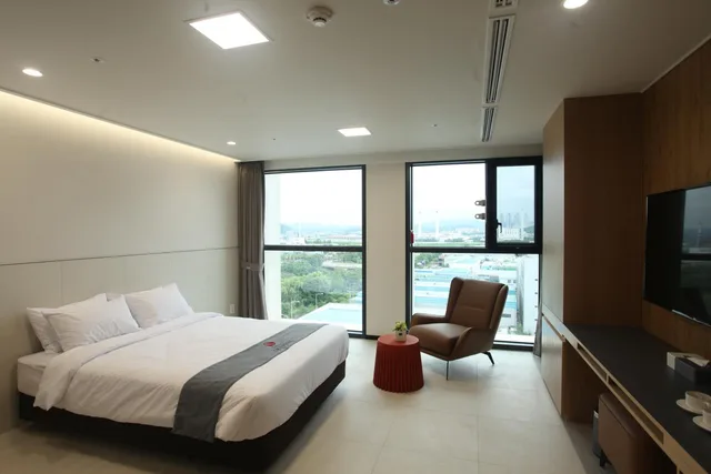 Hollywood, Double Bed، Hotel Skypark Daejeon I 5/7