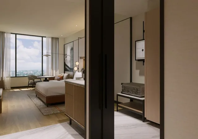 غرفة كلوب بسرير كينج، Sheraton Johor Bahru 9/9