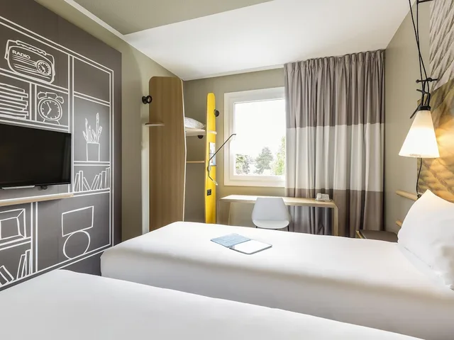غرفة قياسية بسريرين منفصلين، IBIS GENEVE AEROPORT 6/9