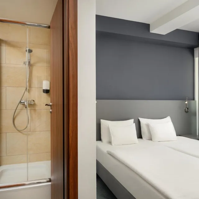 غرفة قياسية بسرير مزدوج، Hotel Yacht Wellness & Business 4/8