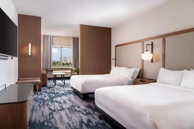 Suite, 2 Queen Beds, Fairfield Inn & Suites by Marriott Cleveland Tiedeman Road 1/3