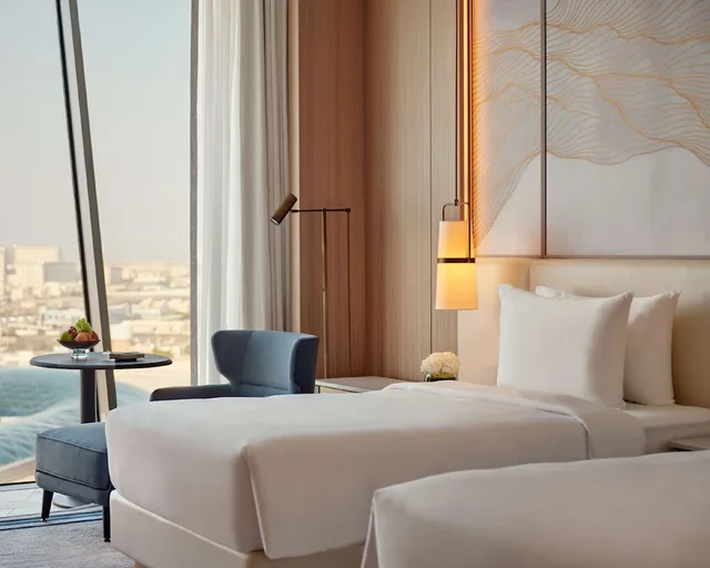 غرفة بسريرين منفصلين، Grand Hyatt Kuwait 2/3