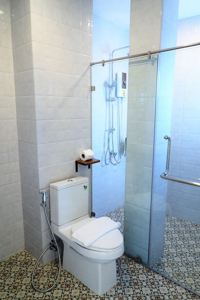 غرفة ديلوكس بسرير مزدوج، Siri Poshtel Bangkok 9/10
