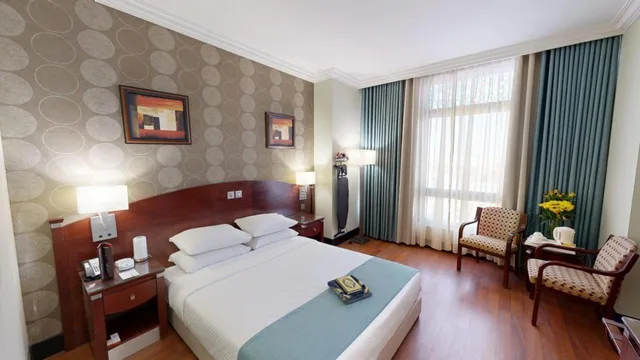 غرفة بسرير مزدوج أو سريرين منفصلين، المنى كريم ليدر(Al Muna Kareem Hotel- EX Leader) 2/10