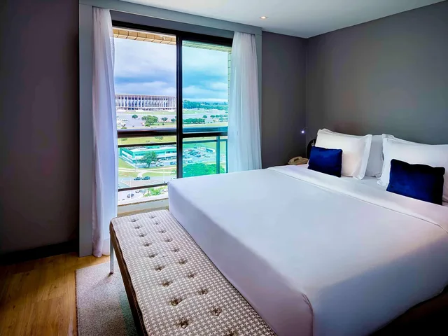 غرفة ديلوكس بسرير كوين، Grand Mercure Brasilia Eixo Monumental 4/10