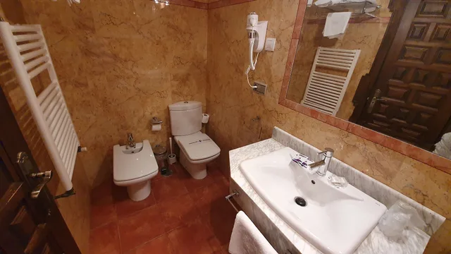 غرفة مفردة بسريرين منفصلين، Coso Viejo Hotel 4/8