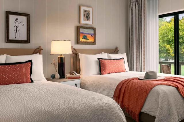 Park, Deluxe, 2 Double Beds, Paso Robles Inn 1/2