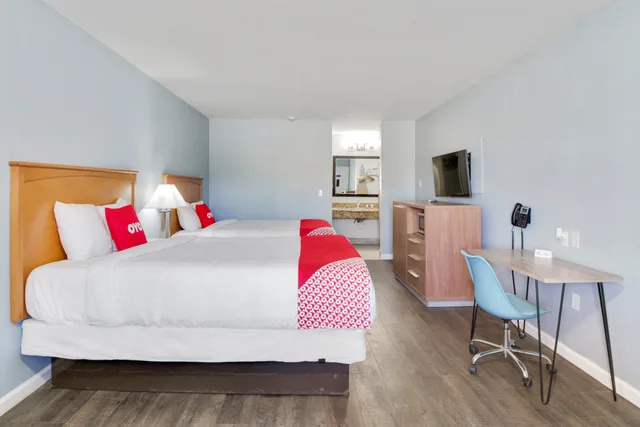 غرفة بسريرين كوين، OYO Hotel Ingleside TX 1/10