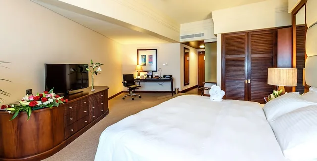 Premium, Chalet, Twin Beds, King Bed, Beach Front, Terrace, Danat Jebel Dhanna Resort 7/10