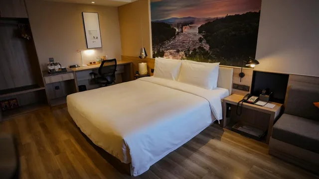 غرفة سوبيريور بسرير مزدوج، Atour Hotel Harbin Convention and Exhibition Center 2/3