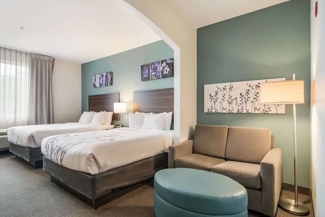 جناح بسريرين كوين، Sleep Inn Suites At Kennesaw State University 2/3