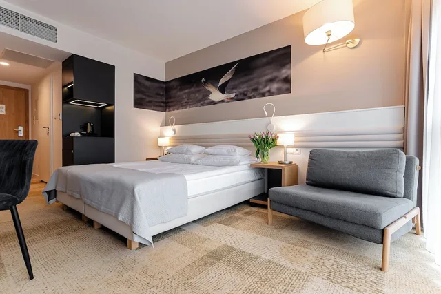 غرفة كومفورت بسرير مزدوج أو سريرين منفصلين، Hotel Platan 5/9
