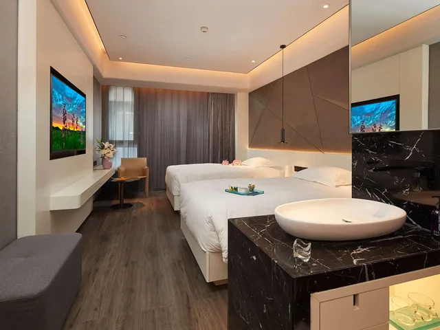 غرفة سوبيريور بسريرين منفصلين، Mercure Tai'an Centre 2/2