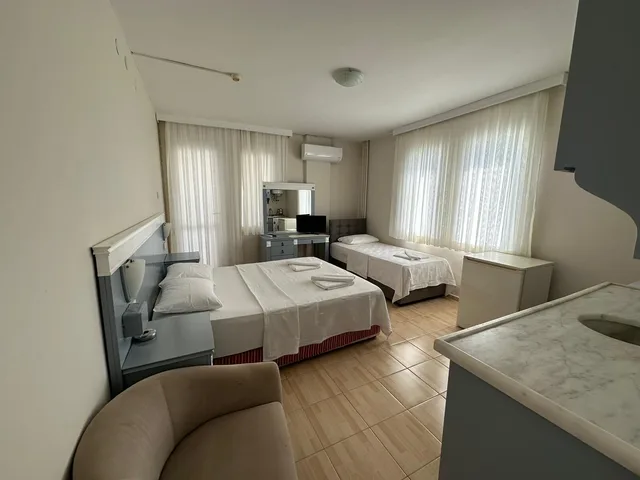 غرفة قياسية ثلاثية في الملحق، Cicek Apart Hotel 1/1