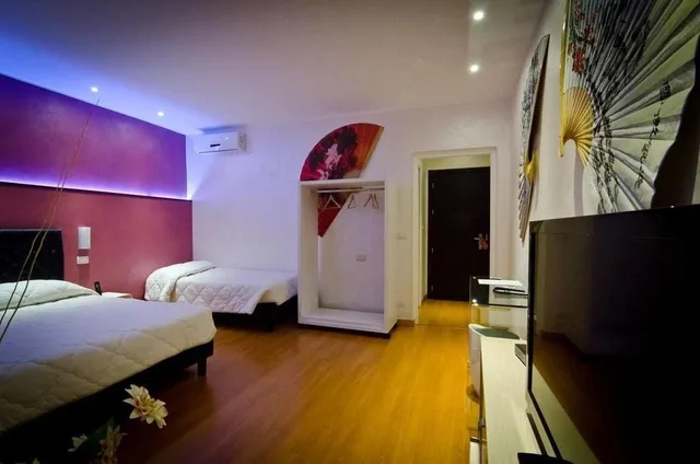 غرفة رباعية بأربعة أسرّة، Via Palazzo Sanremo 5/10