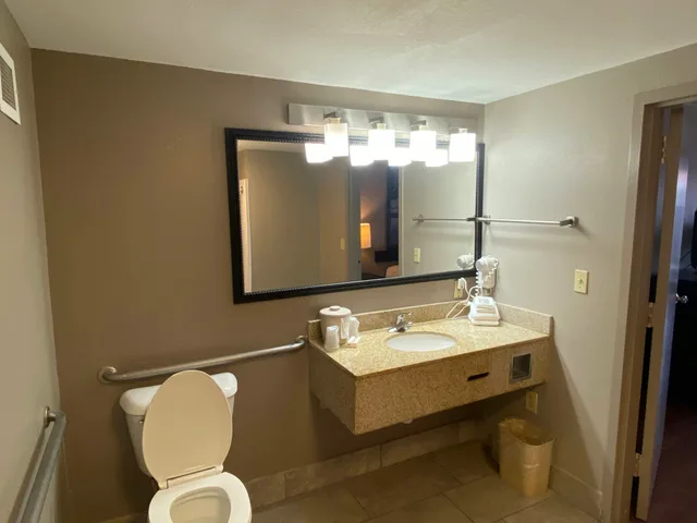 غرفة ديلوكس بسرير كينج لذوي الإعاقة، Red Roof Inn Savannah North I-95 – Port Wentworth 2/3