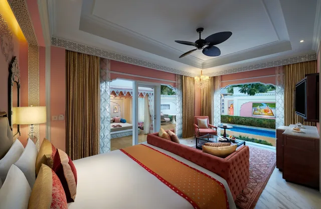 Royal, Villa, King Bed, Plunge Pool، The Leela Palace Jaipur 3/7
