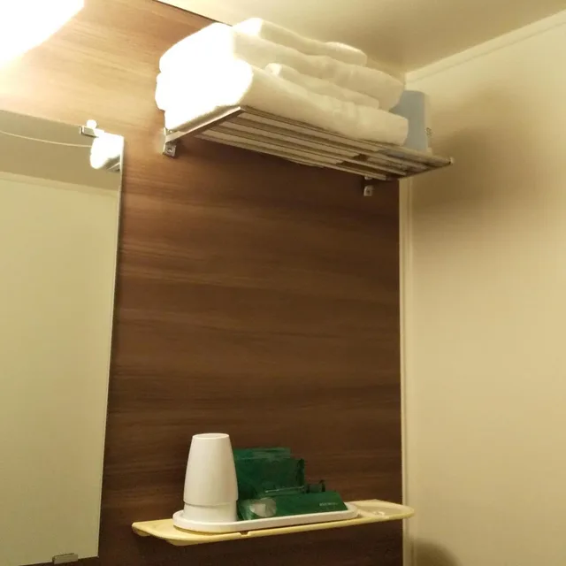 Room, Twin Beds, Lake View, Hotel Route Inn Kawaguchiko 4/4