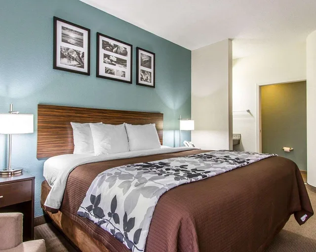 غرفة بسرير كينج، Sleep Inn Scott/Lafayette West 2/3