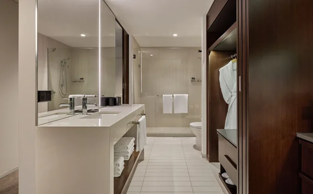غرفة بسرير كوين بإطلالة على النهر، Hyatt Regency Brisbane 4/4