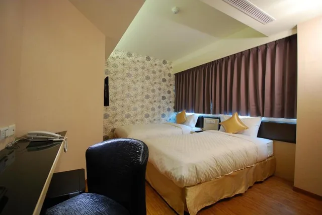 غرفة بزنس بسريرين منفصلين، Shin Shin Hotel 3/4