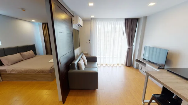 إقامة بسرير مزدوج بغرفة نوم واحدة، Onpa Hotel & Residence Bangsaen 2/2