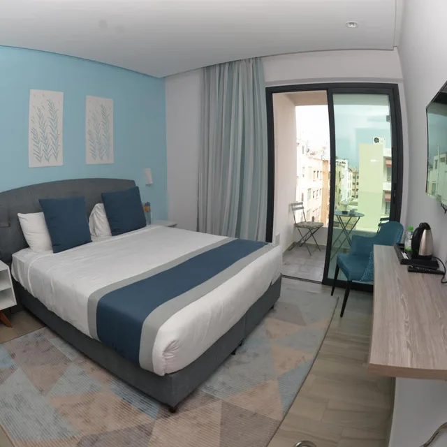 غرفة بسرير مزدوج بشرفة، GARDENIA BOUTIQUE HOTEL 1/7