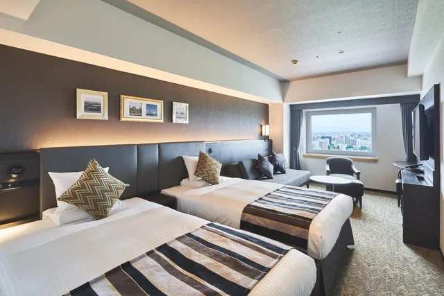 Semi Room, Superior, 2 Semi Double Beds, High Floor، Hotel Mystays Premier Sapporo Park 2/3