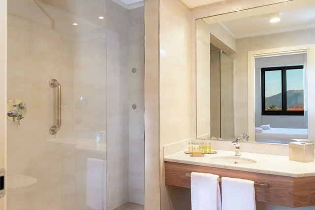 غرفة ديلوكس بسرير كينج بحوض استحمام، DoubleTree by Hilton Brescia 3/3