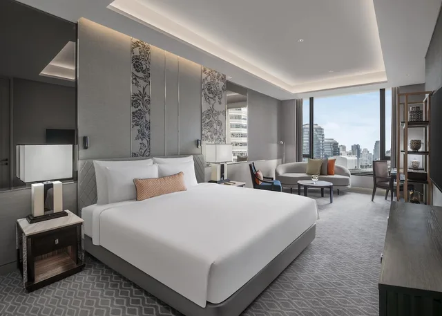 جناح تنفيذي بسرير كينج، Sindhorn Kempinski Hotel Bangkok 1/6