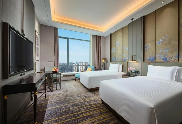 غرفة ديلوكس بسريرين منفصلين، Wanda Vista Changchun 1/2