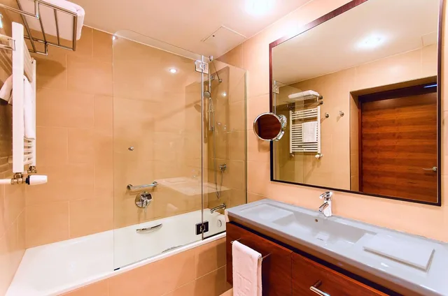 غرفة قياسية بسرير مزدوج أو سريرين منفصلين مع سرير إضافي، Nh Poznan Hotel 9/9