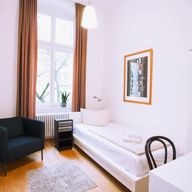 غرفة مفردة، Pension Peters Berlin 1/5