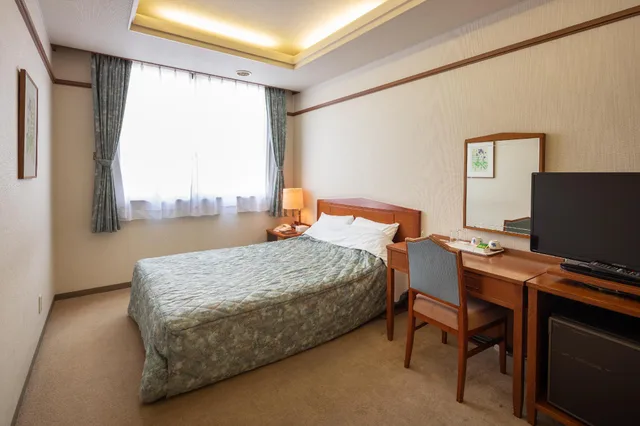 غرفة قياسية مفردة بسرير مزدوج للمدخنين، Hotel Danrokan 1/1