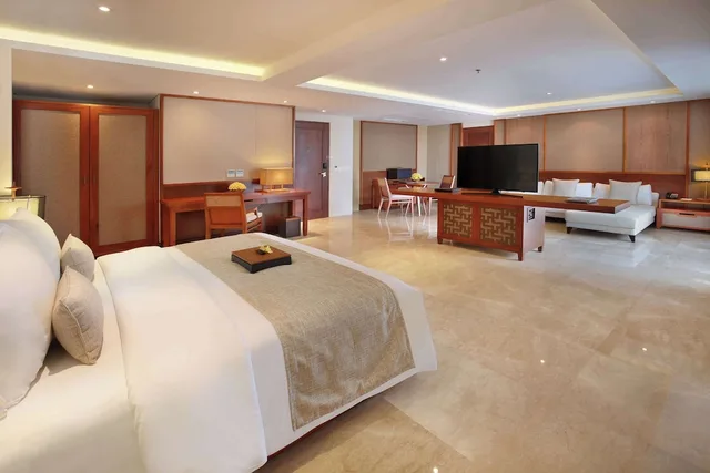 جناح ديلوكس بسرير كينج بجاكوزي، The Bandha Hotel & Suites 1/1