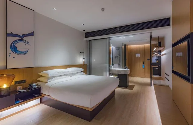غرفة ديلوكس بسرير كوين، Fairfield By Marriott Dongguan Changping 1/1