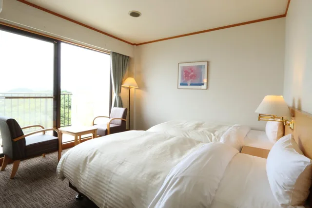 غرفة بسريرين منفصلين، Tsushima Grand Hotel 2/2