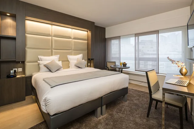 شقة كلاسيكية بسرير مزدوج بغرفة نوم واحدة مع أريكة، RESIDHOME COURBEVOIE LA DEFENSE 2/5