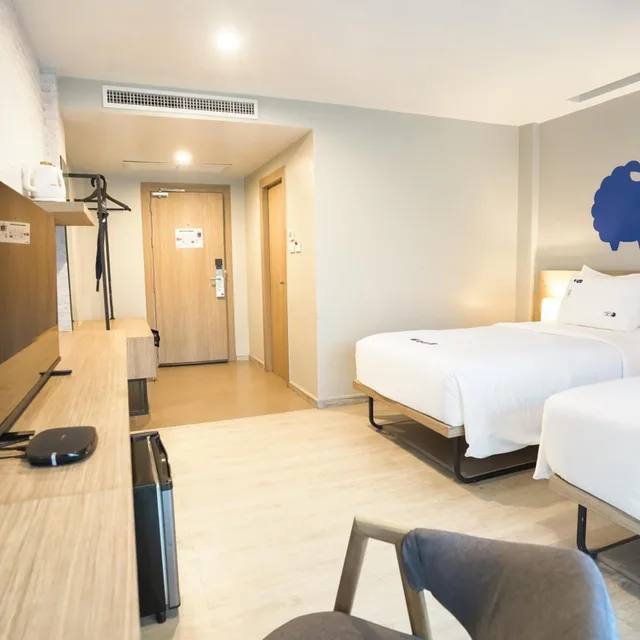 غرفة ديلوكس بسريرين منفصلين، Kokotel Krabi Oasis 9/10