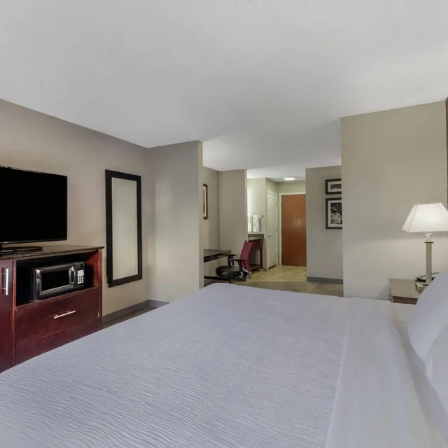 غرفة تنفيذية بسرير كينج، La Quinta Inn & Suites by Wyndham Louisville East 3/10