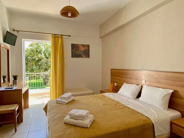 استوديو بسرير مزدوج، Manolis Apartments 1/10
