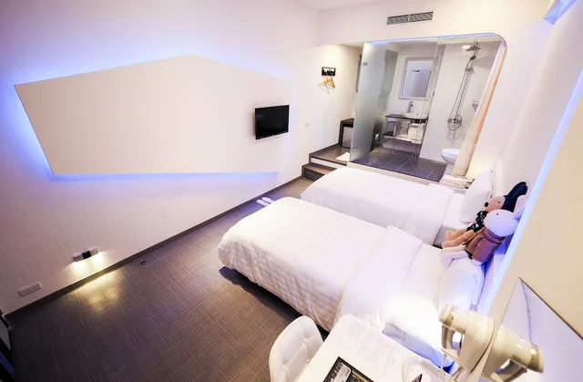 غرفة رومانسية بسريرين منفصلين، Galaxia Business Hotel 1/4