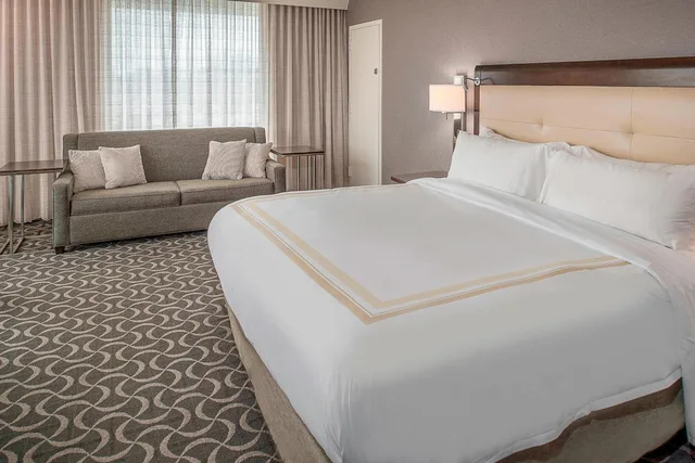 غرفة قياسية بسرير كينج، Marriott St. Louis Airport 2/10